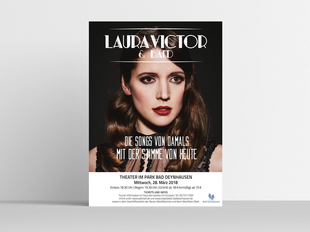 Plakat Laura Victor & Band